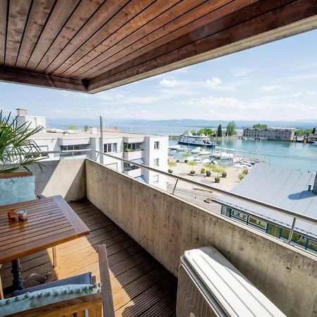 Traumwohnung Direkt Am Hafen 罗曼斯霍恩 外观 照片