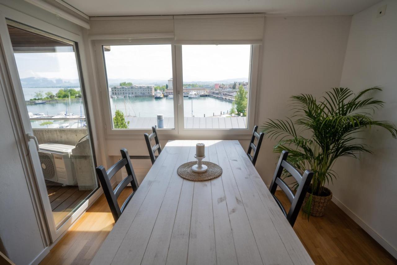 Traumwohnung Direkt Am Hafen 罗曼斯霍恩 外观 照片
